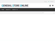 Tablet Screenshot of general-store-online.com